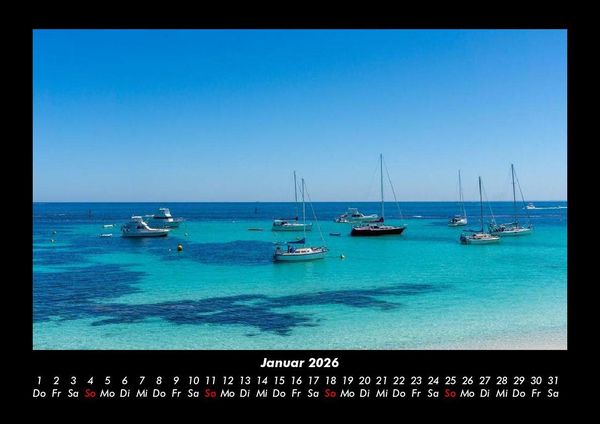 Produktbild: Schiffe 2026 Fotokalender DIN A3
