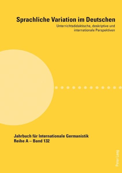 Produktbild: Sprachliche Variation im Deutschen