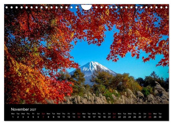 Produktbild: Mt. Fuji 2027 (Wall Calendar 2027 DIN A4 landscape), CALVENDO 12 Month Wall Calendar