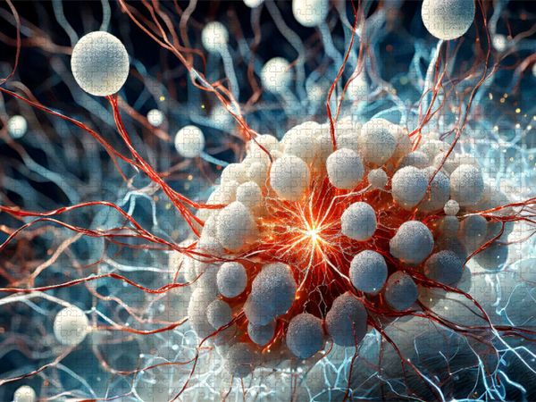 Produktbild: CALVENDO Puzzle Explosion der B&auml;lle | 2000 Teile Lege-Gr&ouml;&szlig;e 90x67cm Foto-Puzzle f&uuml;r gl&uuml;ckliche Stunden