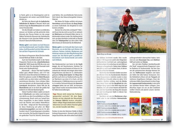 Produktbild: BVA Die 33 sch&ouml;nsten Flussradwege in Deutschland