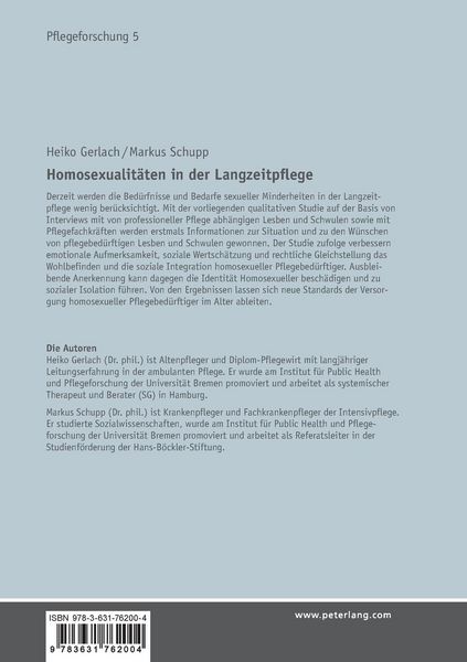 Produktbild: Homosexualit&auml;ten in der Langzeitpflege