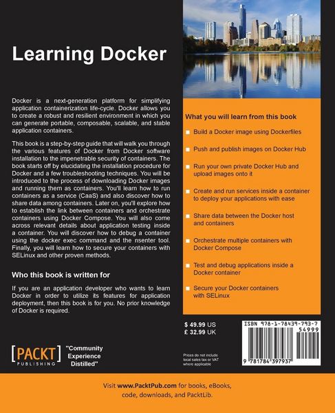 Produktbild: Learning Docker
