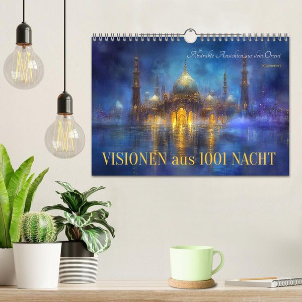 Produktbild: Visionen aus 1001 Nacht (Wandkalender 2026 DIN A4 quer), CALVENDO Monatskalender