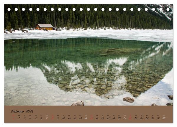 Produktbild: Fernweh nach Westkanada (Tischkalender 2026 DIN A5 quer), CALVENDO Monatskalender