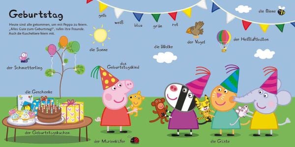 Produktbild: Mein Memo-Buch mit Peppa Pig. Mit 2 x 20 Memo-Karten