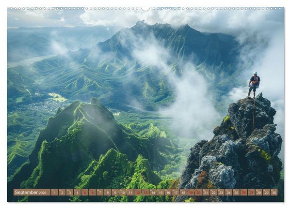 Produktbild: Vertikale Freiheit (Wandkalender 2026 DIN A2 quer), CALVENDO Monatskalender