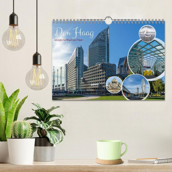 Produktbild: Den Haag - k&ouml;nigliche Stadt am Meer (Wandkalender 2026 DIN A4 quer), CALVENDO Monatskalender