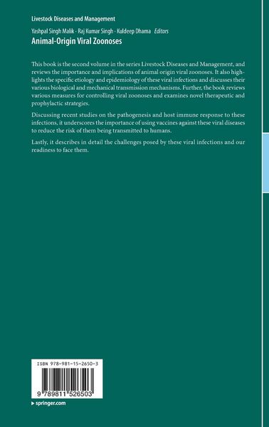 Produktbild: Animal-Origin Viral Zoonoses