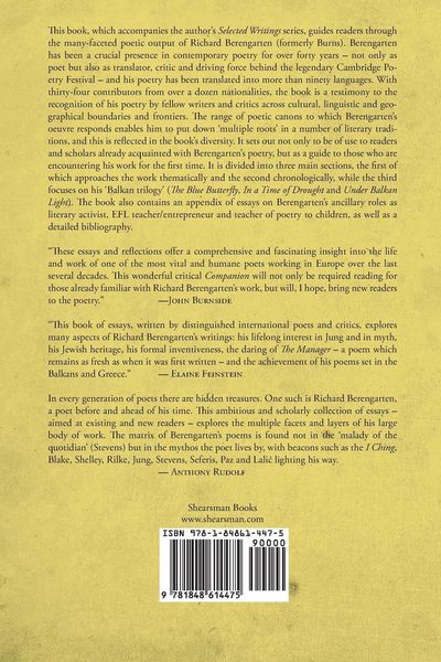 Produktbild: The Companion to Richard Berengarten