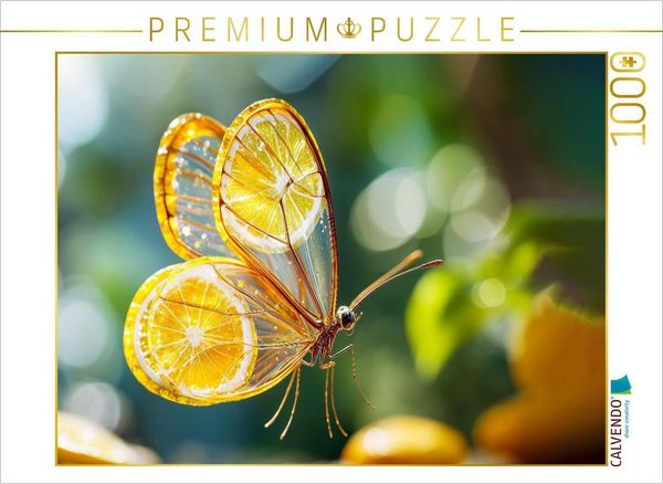 CALVENDO Puzzle Zitronenfalter | 1000 Teile Lege-Größe 64x48cm Foto-Puzzle für glückliche Stunden