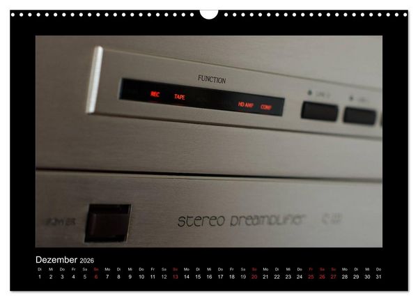 Produktbild: Hifi Visionen (Wandkalender 2026 DIN A3 quer), CALVENDO Monatskalender