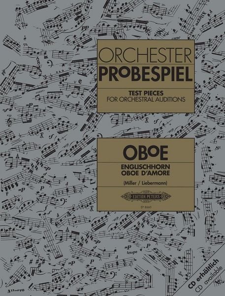 Produktbild: Orchesterprobespiel: Oboe / Englischhorn / Oboe d'amore
