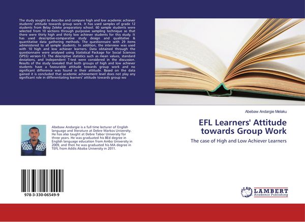 Produktbild: EFL Learners' Attitude towards Group Work