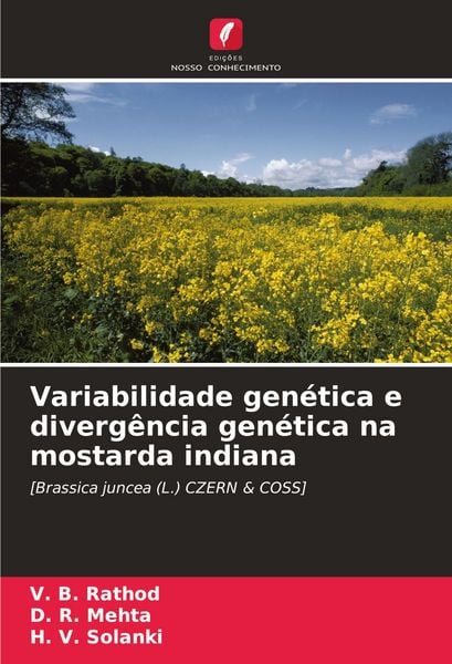 Produktbild: Variabilidade gen&eacute;tica e diverg&ecirc;ncia gen&eacute;tica na mostarda indiana