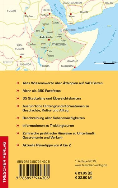 Produktbild: TRESCHER Reisef&uuml;hrer &Auml;thiopien