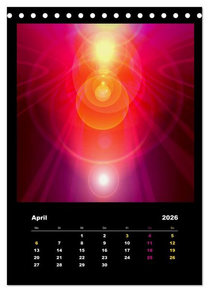 Produktbild: Licht-Portale (Tischkalender 2026 DIN A5 hoch), CALVENDO Monatskalender