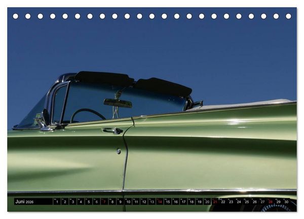 Produktbild: The art of mobility - american cars from the 50s & 60s (Part 2) (Tischkalender 2026 DIN A5 quer), CALVENDO Monatskalender