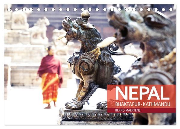 Produktbild: NEPAL Bhaktapur Kathmandu (Tischkalender 2026 DIN A5 quer), CALVENDO Monatskalender