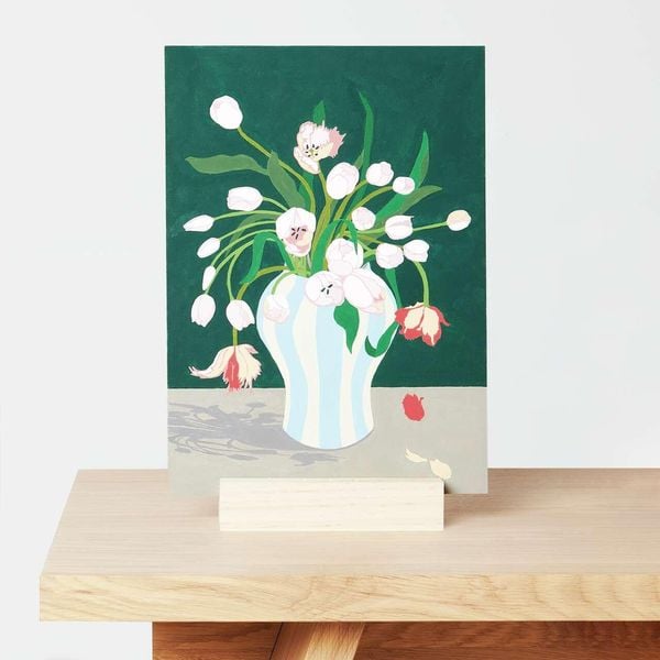 Produktbild: Malen nach Zahlen Set, Tulpen Bouqet, 26 x 37 cm,,