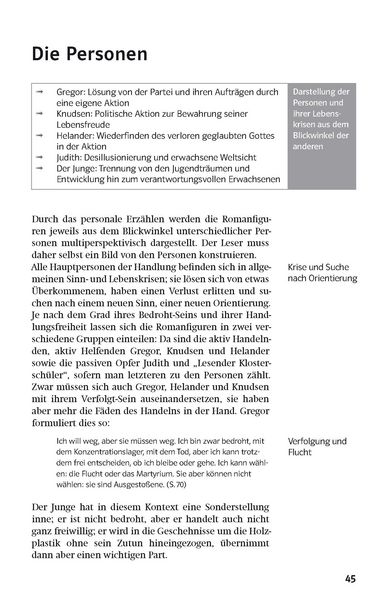 Produktbild: Klett Lekt&uuml;rehilfen Alfred Andersch, Sansibar oder der letzte Grund
