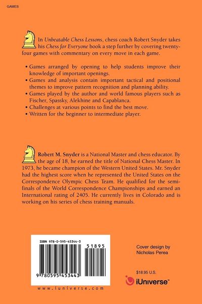 Produktbild: Unbeatable Chess Lessons