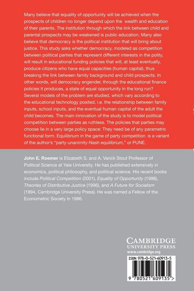 Produktbild: Democracy, Education, and Equality