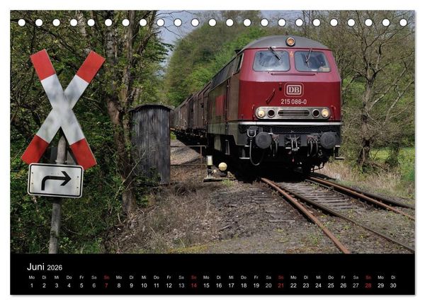 Produktbild: Erfolg einer Lokfamilie - Die V160-Baureihen (Tischkalender 2026 DIN A5 quer), CALVENDO Monatskalender