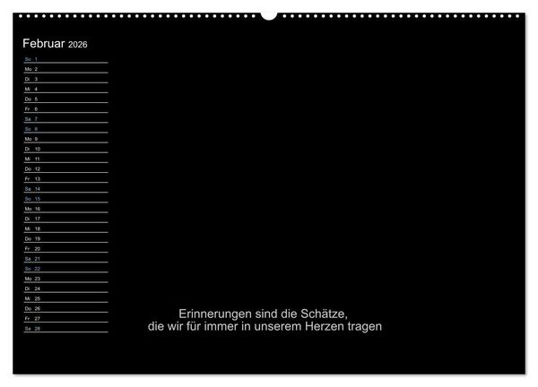 Produktbild: Mein Pers&ouml;nlicher Kalender (hochwertiger Premium Wandkalender 2026 DIN A2 quer), Kunstdruck in Hochglanz