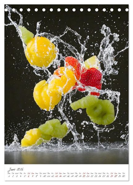 Produktbild: An ocean of freshness (Desk Calendar 2026 DIN A5 portrait), CALVENDO 12 Month DeskCalendar