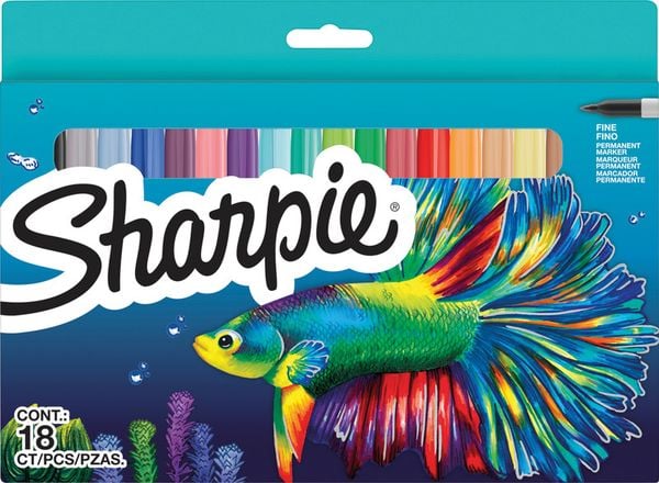 Produktbild: SHARPIE® Permanent Marker Fine, Back to School 18 Farben