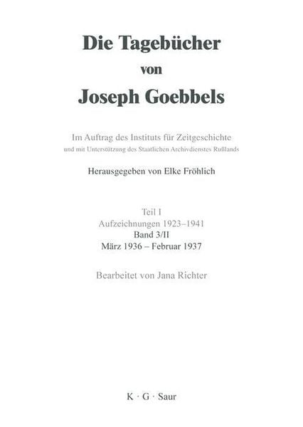 Produktbild: M&auml;rz 1936 - Februar 1937