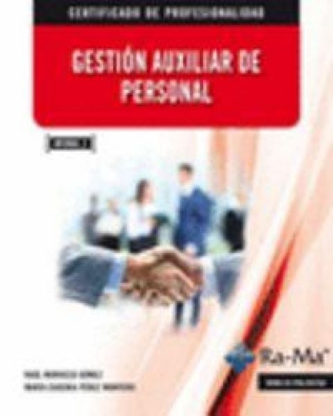 Produktbild: Gesti&oacute;n auxiliar de personal