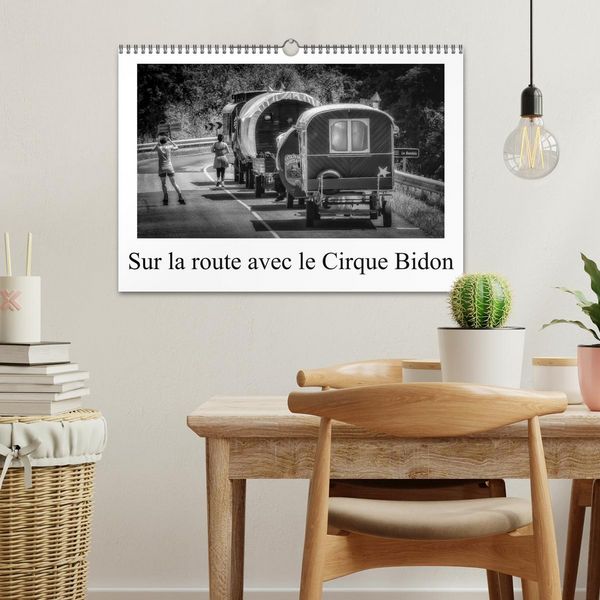 Produktbild: Sur la route avec le Cirque Bidon (Calendrier mural 2026 DIN A3 vertical), CALVENDO calendrier mensuel