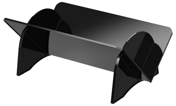 Produktbild: Elevar CD Rack 22 CDs/DVDs/Blu-rays PET Schwarz 1 St. (B x H x T) 310 x 138 x 205mm LV-9793