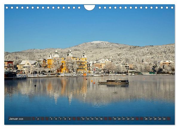 Produktbild: Der W&ouml;rthersee - &Ouml;sterreichs Riviera (Wandkalender 2026 DIN A4 quer), CALVENDO Monatskalender