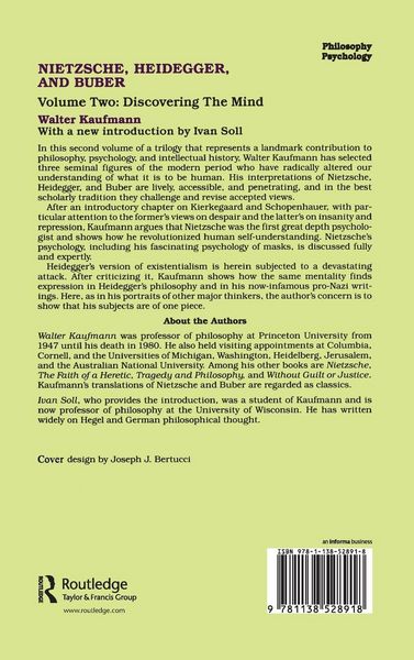Produktbild: Nietzsche, Heidegger, and Buber