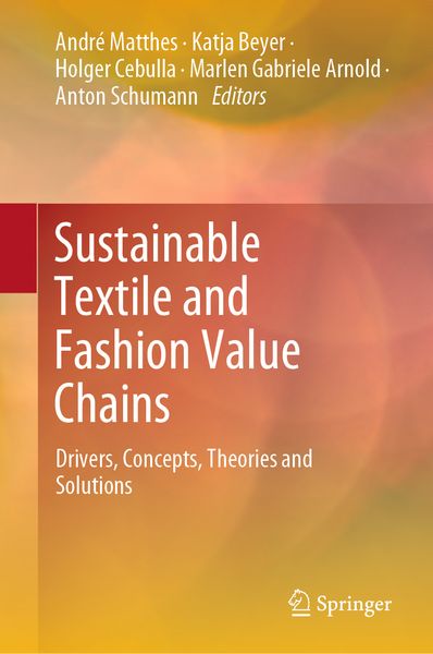 Produktbild: Sustainable Textile and Fashion Value Chains
