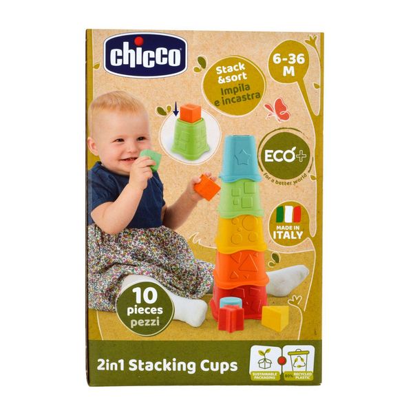 Produktbild: Chicco 2in1 Stapelbecher - Eco+