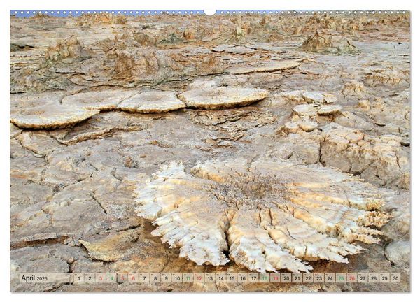 Produktbild: Vulkane &Auml;thiopiens - Erta Ale und Dallol (hochwertiger Premium Wandkalender 2026 DIN A2 quer), Kunstdruck in Hochglanz