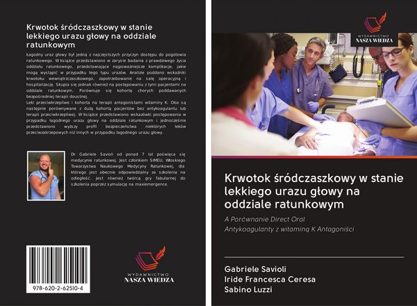 Produktbild: Krwotok &iquest;r&oacute;dczaszkowy w stanie lekkiego urazu g&iquest;owy na oddziale ratunkowym