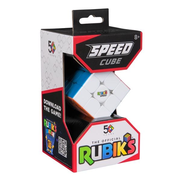 Produktbild: Rubik's - Speed Cube 3x3, ultra-leichtg&auml;ngiger Zauberw&uuml;rfel mit Magneten, hochwertige Verarbeitung f&uuml;r Einsteiger & Profis, ab 8 J.