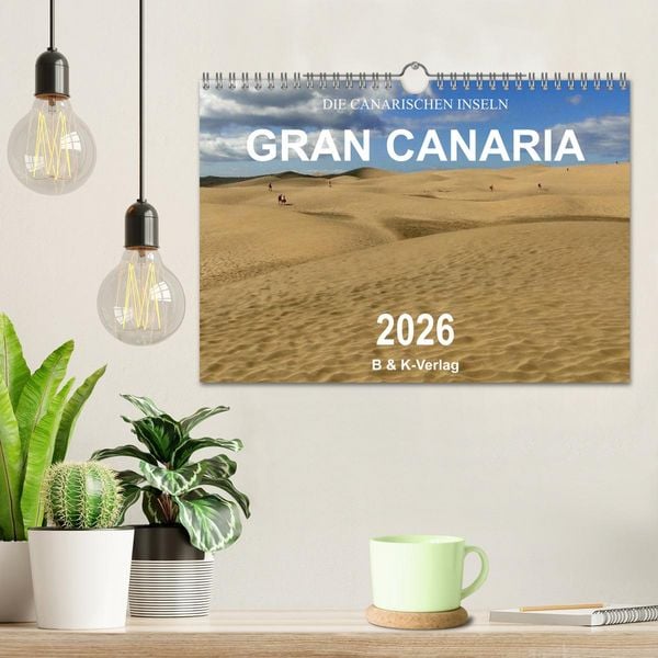 Produktbild: Die Canarischen Inseln - Gran Canaria (Wandkalender 2026 DIN A4 quer), CALVENDO Monatskalender