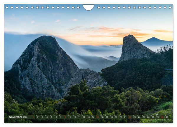 Produktbild: La Gomera - Vielseitige Insel (Wandkalender 2026 DIN A4 quer), CALVENDO Monatskalender