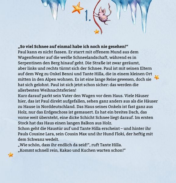 Produktbild: Zettel-Adventskalender &ndash; Aufregende Winterferien in den Bergen