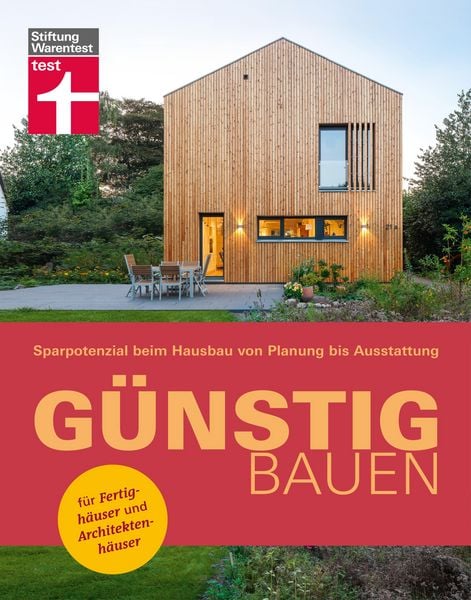 Produktbild: G&uuml;nstig bauen: Sparen durch gute Planung - Bauwerk & Materialien
