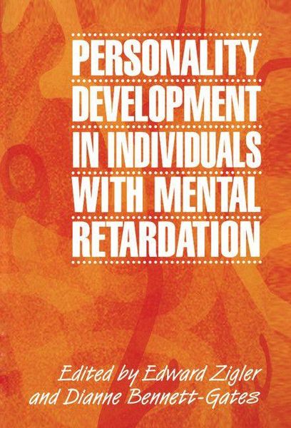 Produktbild: Personality Development in Individuals with Mental Retardation
