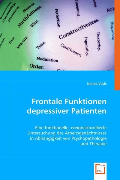Produktbild: Vasic, N: Frontale Funktionen depressiver Patienten