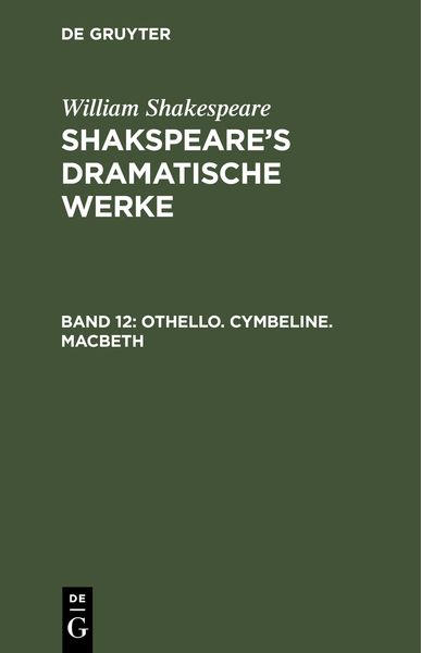 Produktbild: Othello. Cymbeline. Macbeth