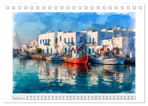 Produktbild: Wo das Meer zuhause ist (Tischkalender 2027 DIN A5 quer), CALVENDO Monatskalender